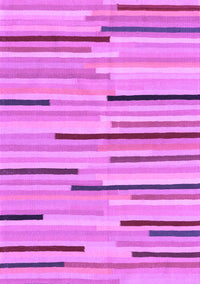 Abstract Purple Contemporary Rug, con1556pur