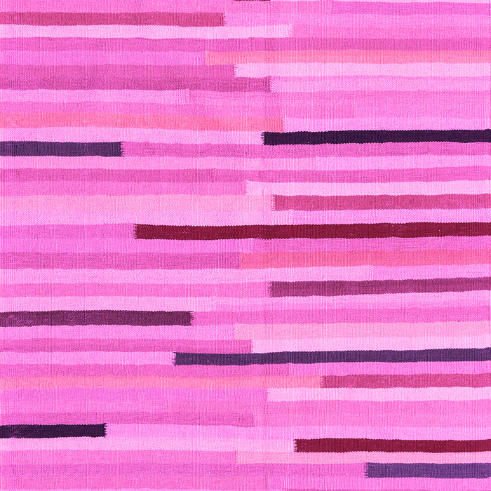 Machine Washable Abstract Pink Contemporary Rug, wshcon1556pnk
