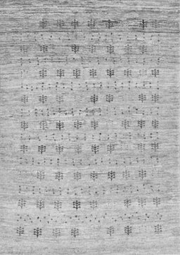 Abstract Gray Contemporary Rug, con1557gry