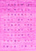 Abstract Pink Contemporary Rug, con1557pnk