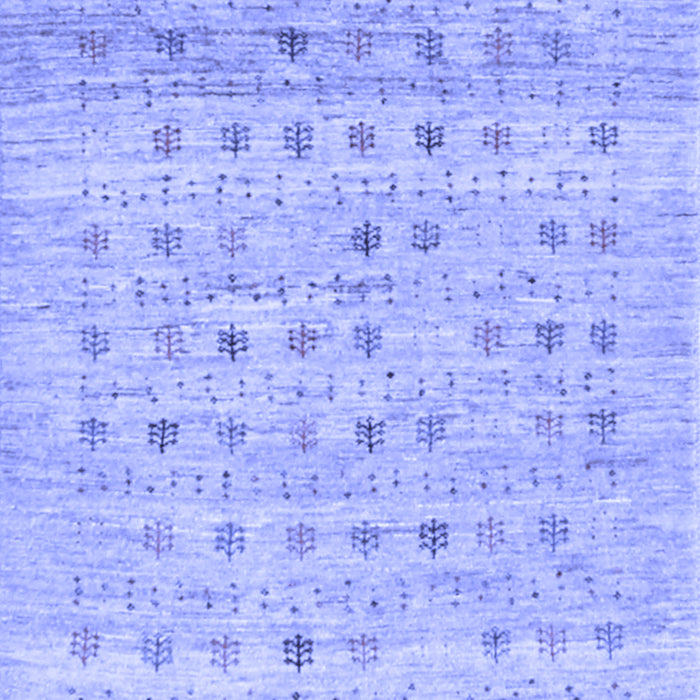 Machine Washable Abstract Blue Contemporary Rug, wshcon1557blu
