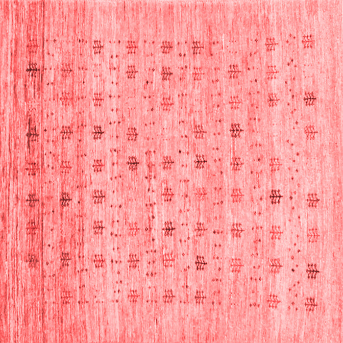 Abstract Red Contemporary Rug, con1557red