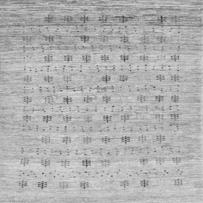 Serging Thickness of Abstract Gray Contemporary Rug, con1557gry