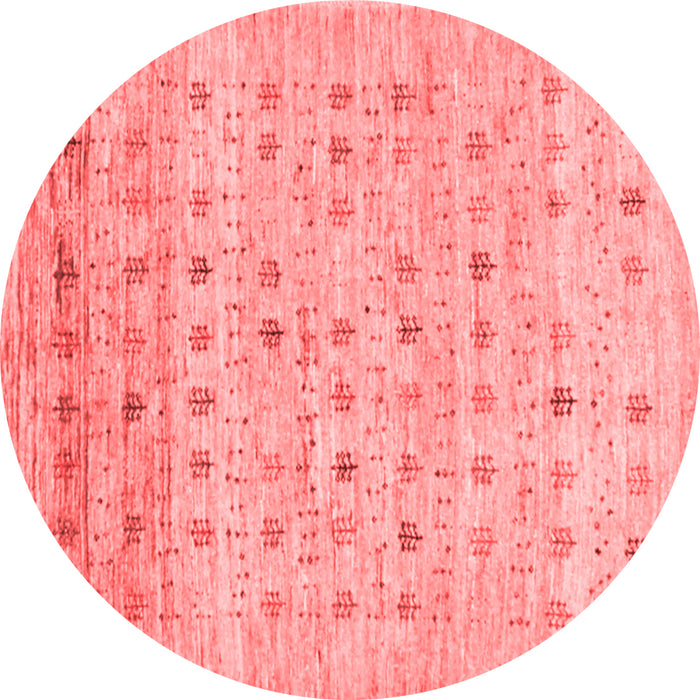 Abstract Red Contemporary Rug, con1557red