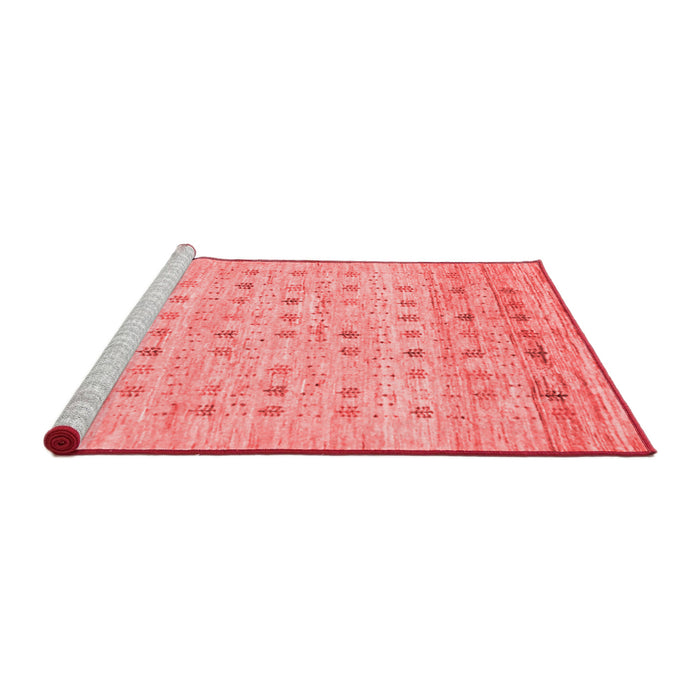 Contemporary Red Washable Rugs
