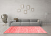 Contemporary Red Washable Rugs