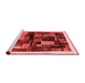 Contemporary Red Washable Rugs