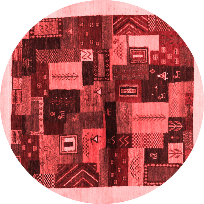 Machine Washable Abstract Red Contemporary Rug, wshcon1558red
