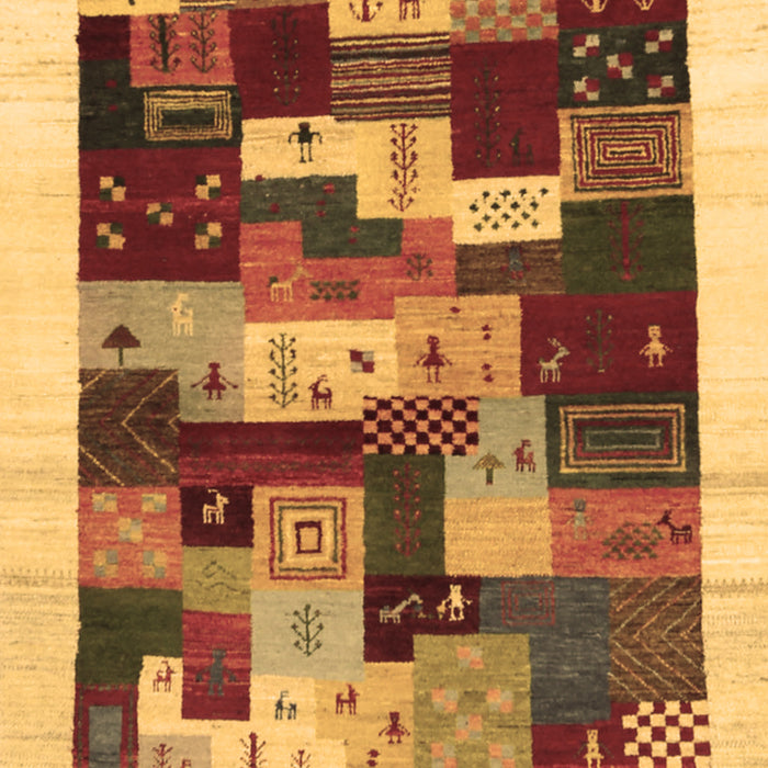 Machine Washable Abstract Brown Contemporary Rug, wshcon1559brn