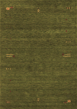 Abstract Brown Contemporary Rug, con155brn