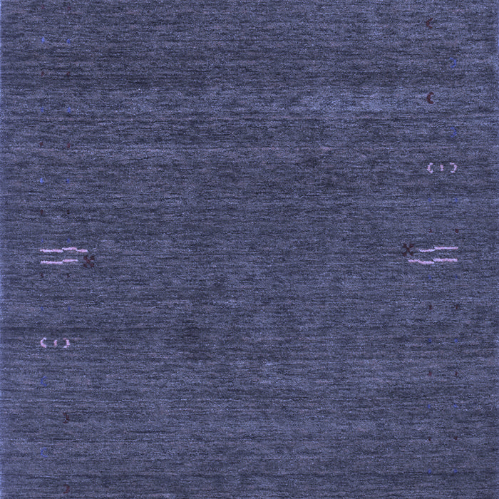 Abstract Blue Contemporary Rug, con155blu