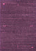 Abstract Purple Contemporary Rug, con155pur