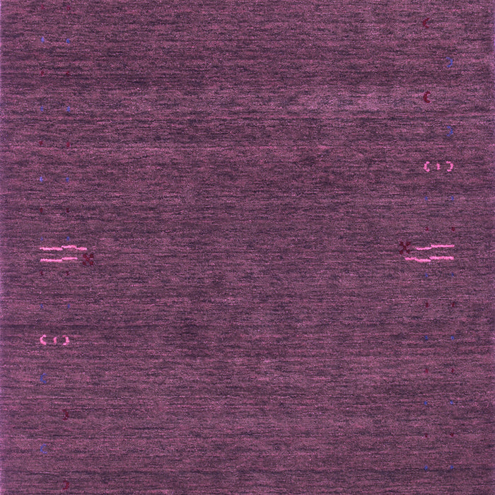 Machine Washable Abstract Purple Contemporary Area Rugs, wshcon155pur