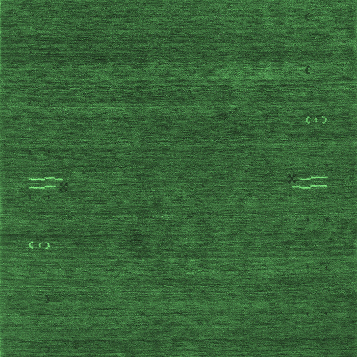 Abstract Emerald Green Contemporary Rug, con155emgrn