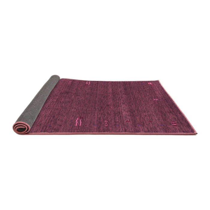 Sideview of Abstract Pink Contemporary Rug, con155pnk