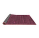 Sideview of Abstract Pink Contemporary Rug, con155pnk