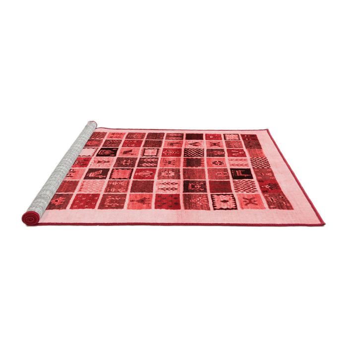 Contemporary Red Washable Rugs