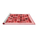 Contemporary Red Washable Rugs