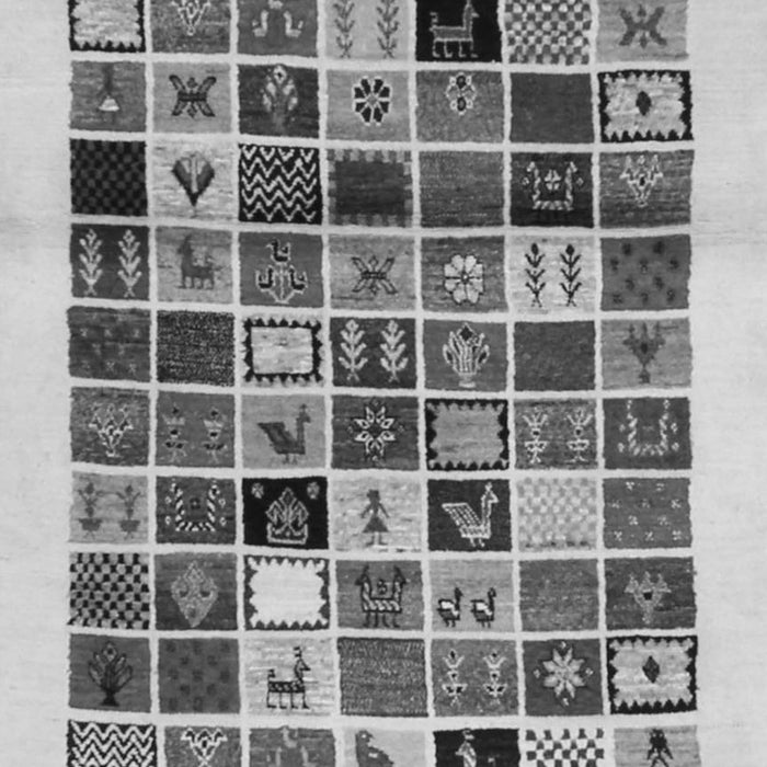 Serging Thickness of Machine Washable Abstract Gray Contemporary Rug, wshcon1560gry