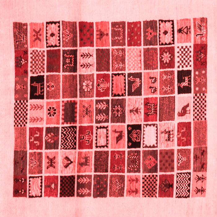 Abstract Red Contemporary Rug, con1560red