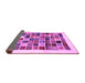 Sideview of Abstract Purple Contemporary Rug, con1560pur