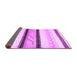 Sideview of Abstract Purple Contemporary Rug, con1561pur