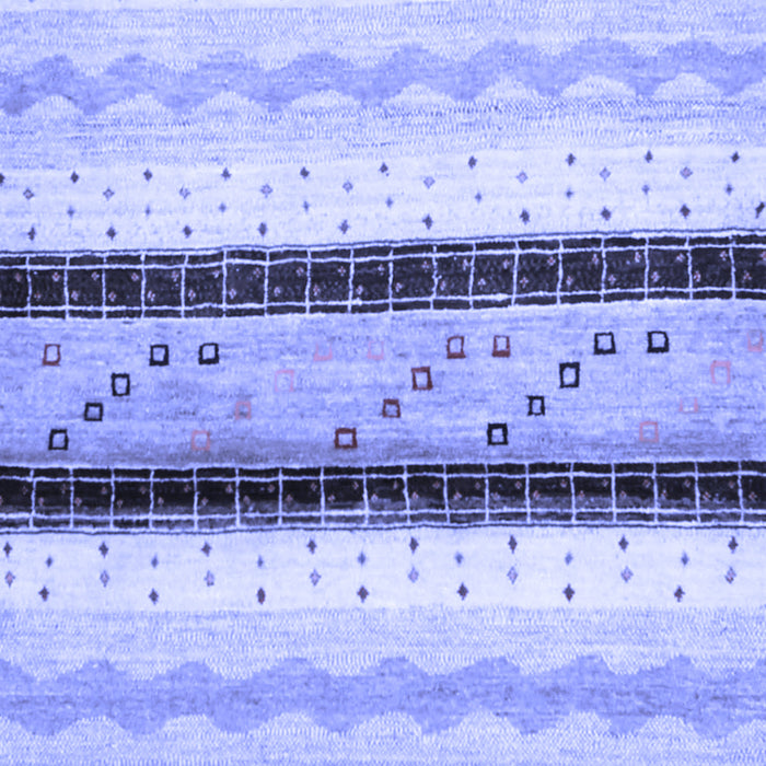 Abstract Blue Contemporary Rug, con1561blu