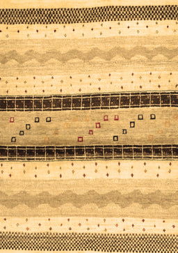 Abstract Brown Contemporary Rug, con1561brn