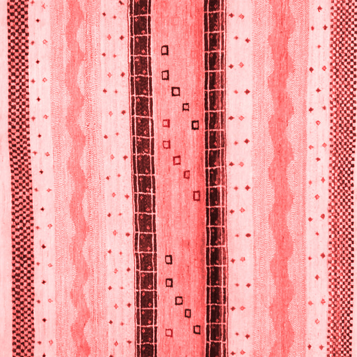 Machine Washable Abstract Red Contemporary Rug, wshcon1561red