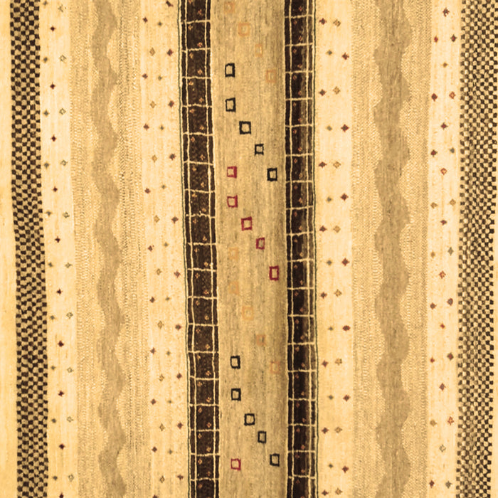 Square Machine Washable Abstract Brown Contemporary Rug, wshcon1561brn