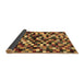 Sideview of Abstract Brown Contemporary Rug, con1562brn