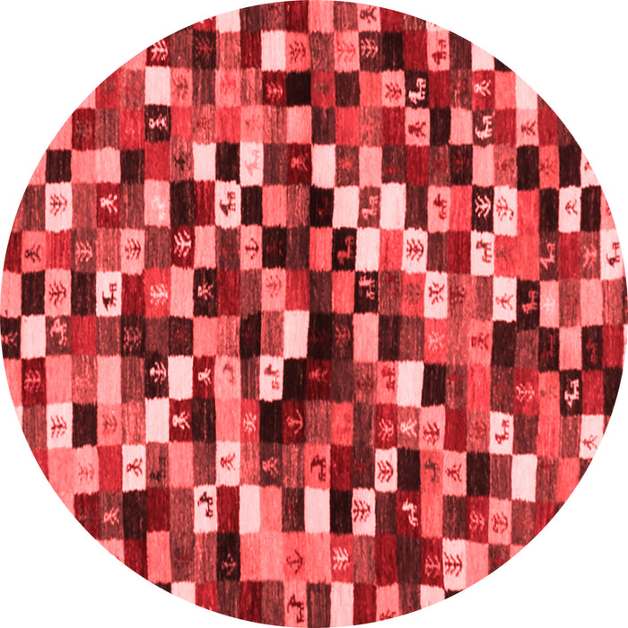Abstract Red Contemporary Rug, con1562red