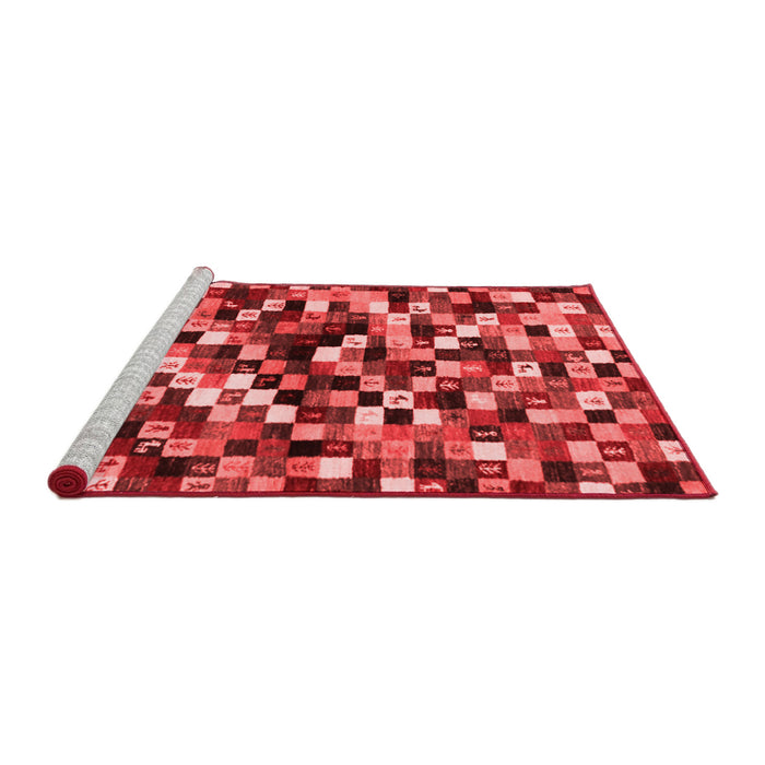 Contemporary Red Washable Rugs