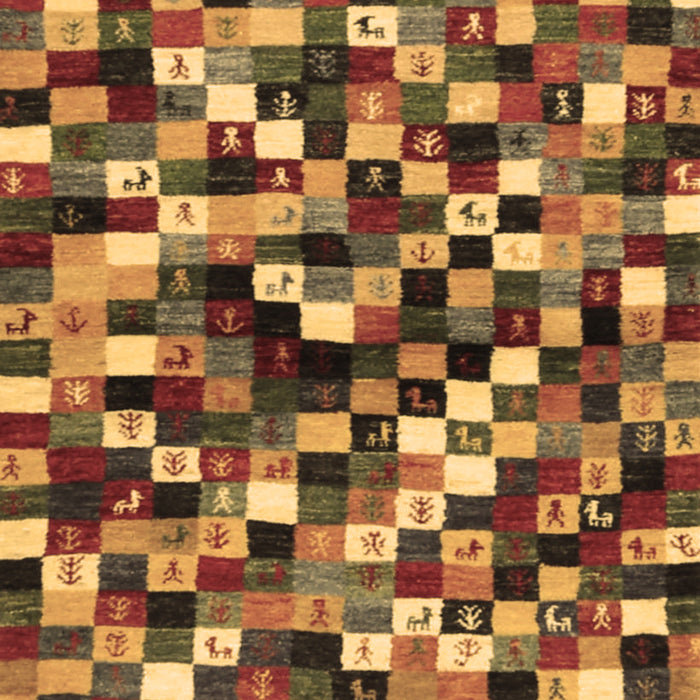 Abstract Brown Contemporary Rug, con1562brn