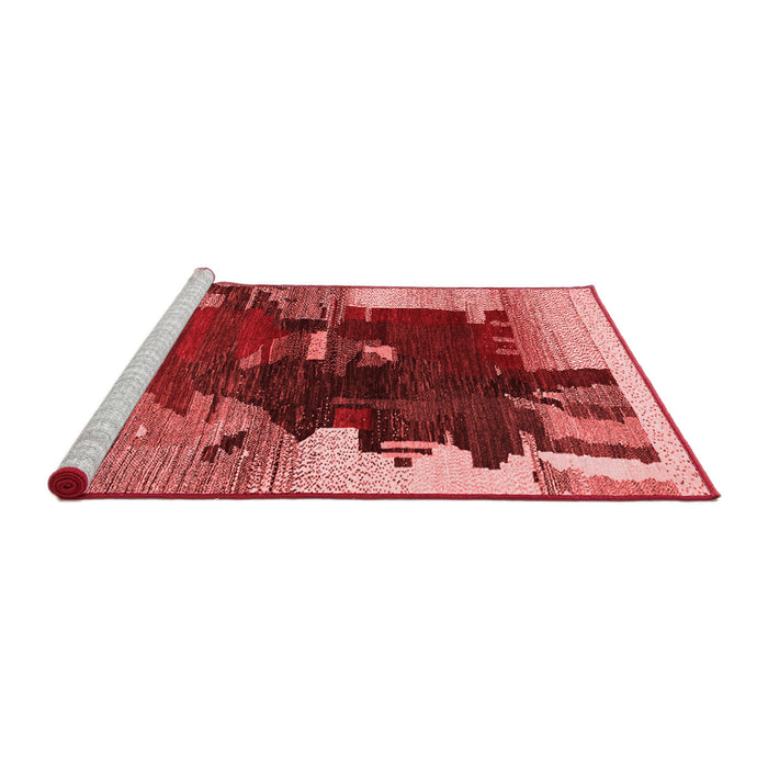 Contemporary Red Washable Rugs