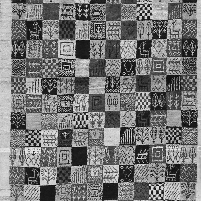 Abstract Gray Contemporary Rug, con1564gry