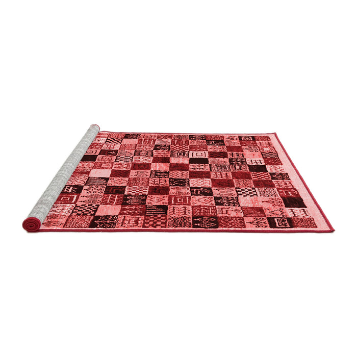 Contemporary Red Washable Rugs