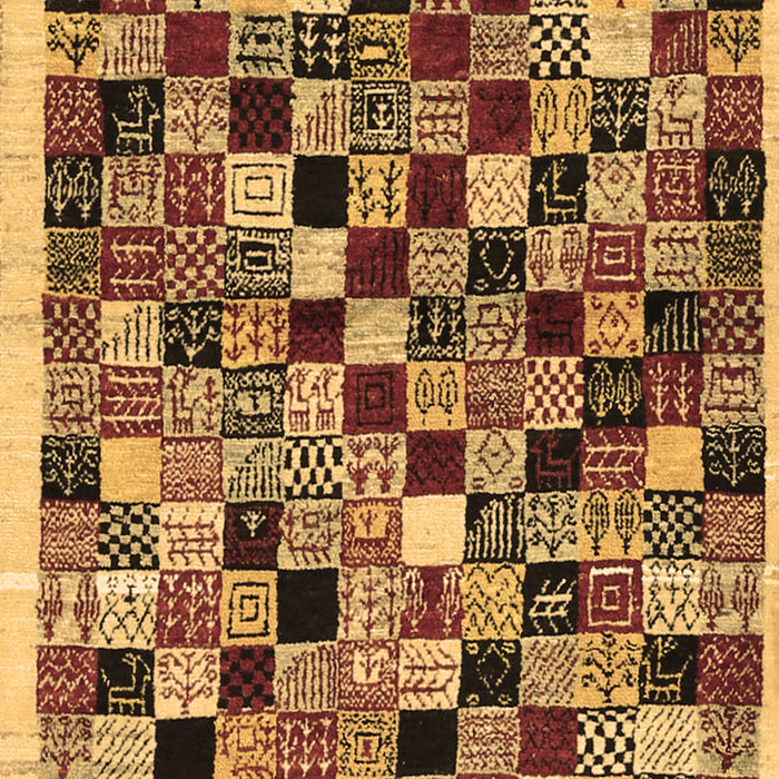 Machine Washable Abstract Brown Contemporary Rug, wshcon1564brn