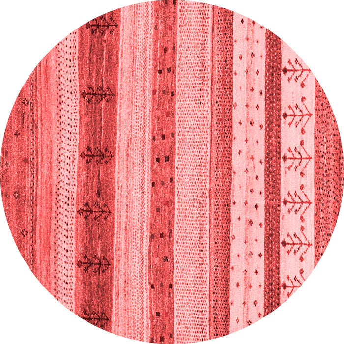 Machine Washable Abstract Red Contemporary Rug, wshcon1565red