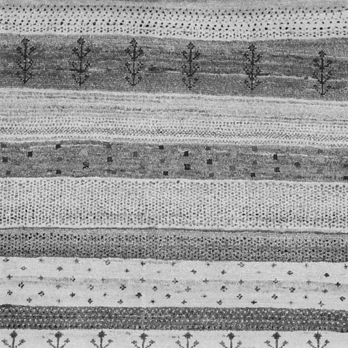 Serging Thickness of Machine Washable Abstract Gray Contemporary Rug, wshcon1565gry