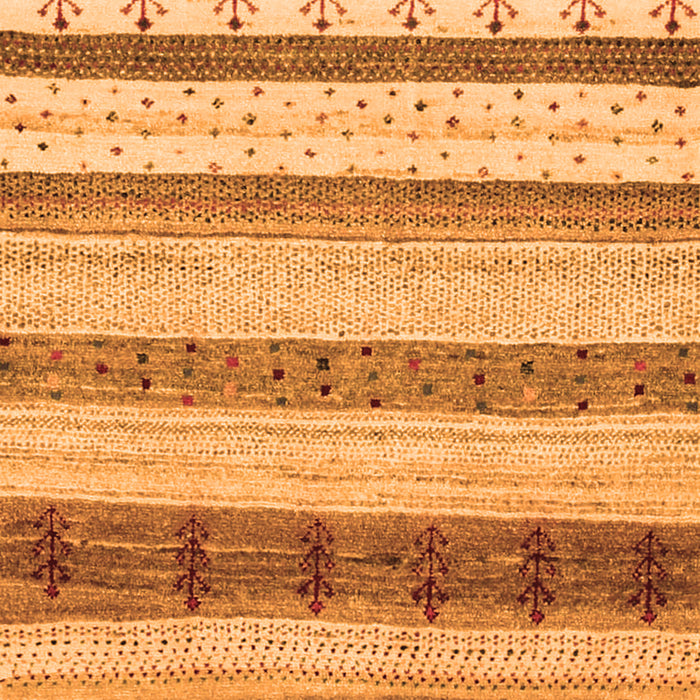 Abstract Orange Contemporary Rug, con1565org