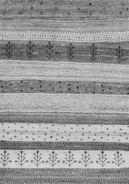 Abstract Gray Contemporary Rug, con1565gry