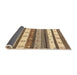 Thickness of Contemporary Sienna Brown Modern Rug, con1566