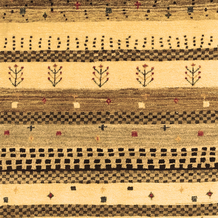 Machine Washable Abstract Brown Contemporary Rug, wshcon1566brn