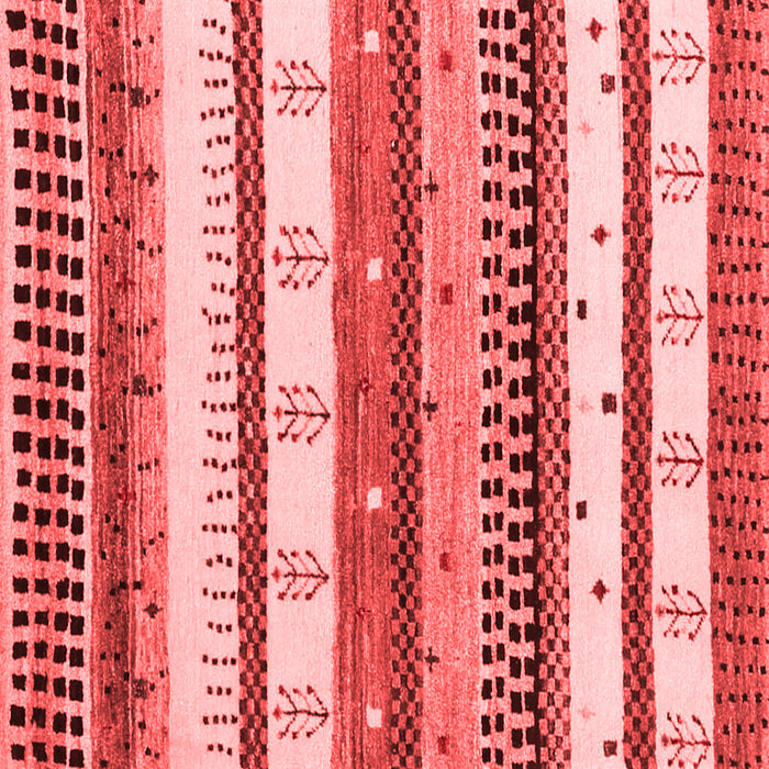 Machine Washable Abstract Red Contemporary Rug, wshcon1566red