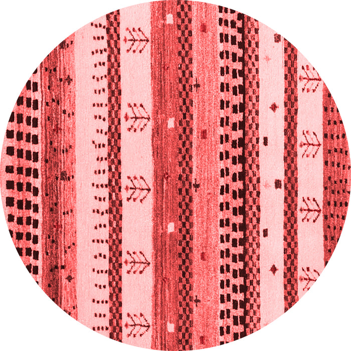 Machine Washable Abstract Red Contemporary Rug, wshcon1566red