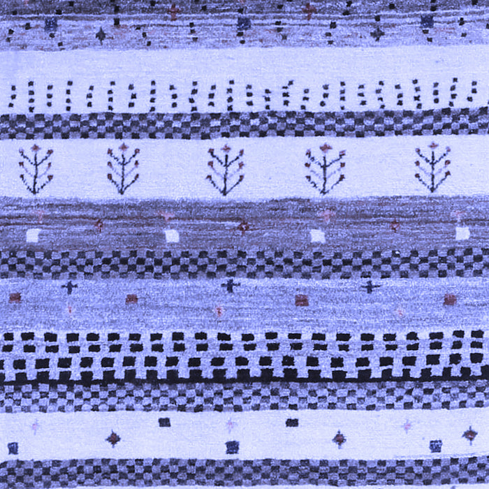 Abstract Blue Contemporary Rug, con1566blu