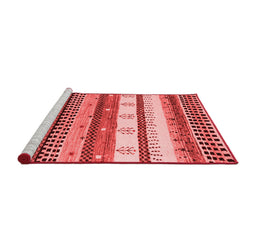Contemporary Red Washable Rugs