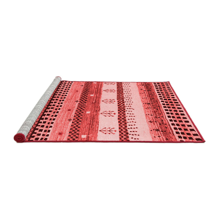 Contemporary Red Washable Rugs
