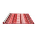 Contemporary Red Washable Rugs